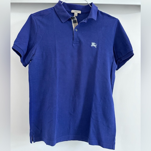 Burberry Cotton Polo Shirt - Picture 1 of 1